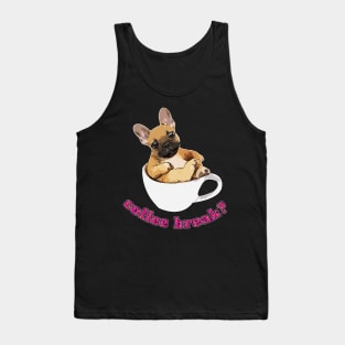 French Bulldog Dog coffee lovers Tank Top